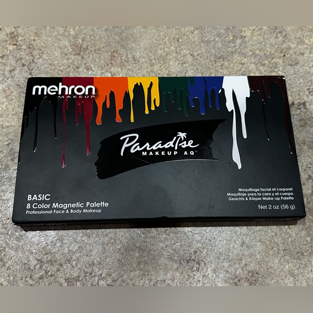 Mehron Paradise Makeup AQ Palette - Basic